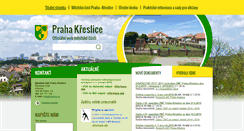 Desktop Screenshot of kreslice.cz